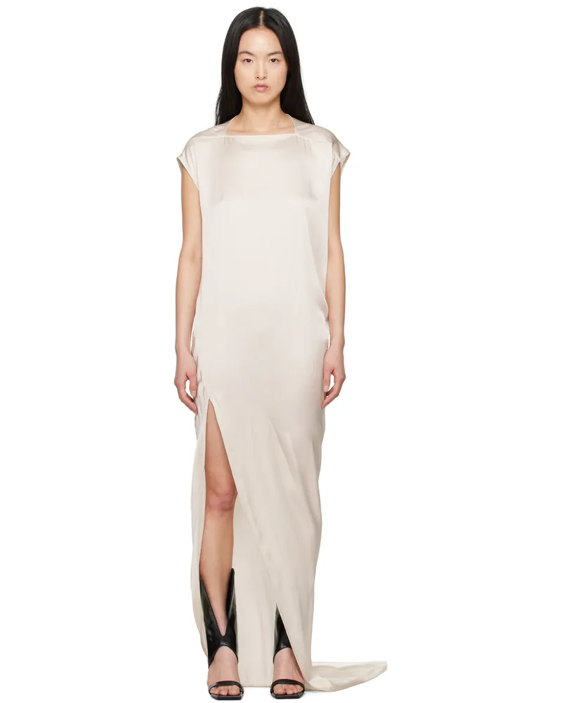 Rick Owens Off-White Hollywood Edfu T Maxi Dress 41