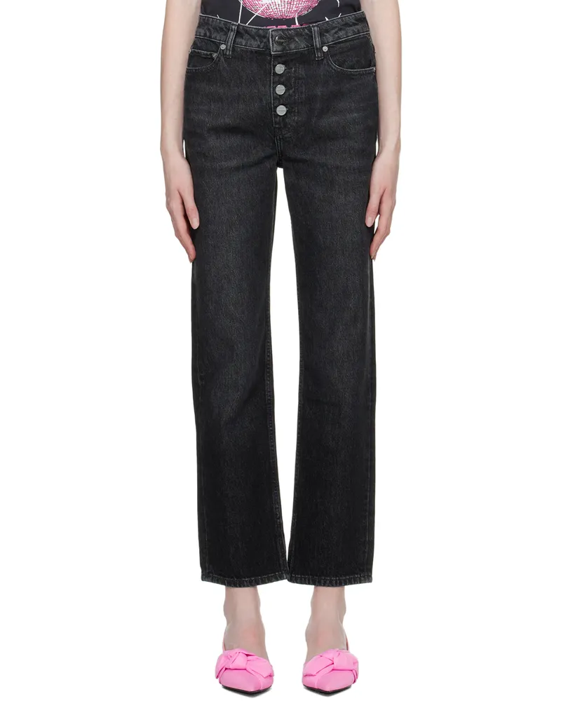 Ganni Black Lovy Jeans 025