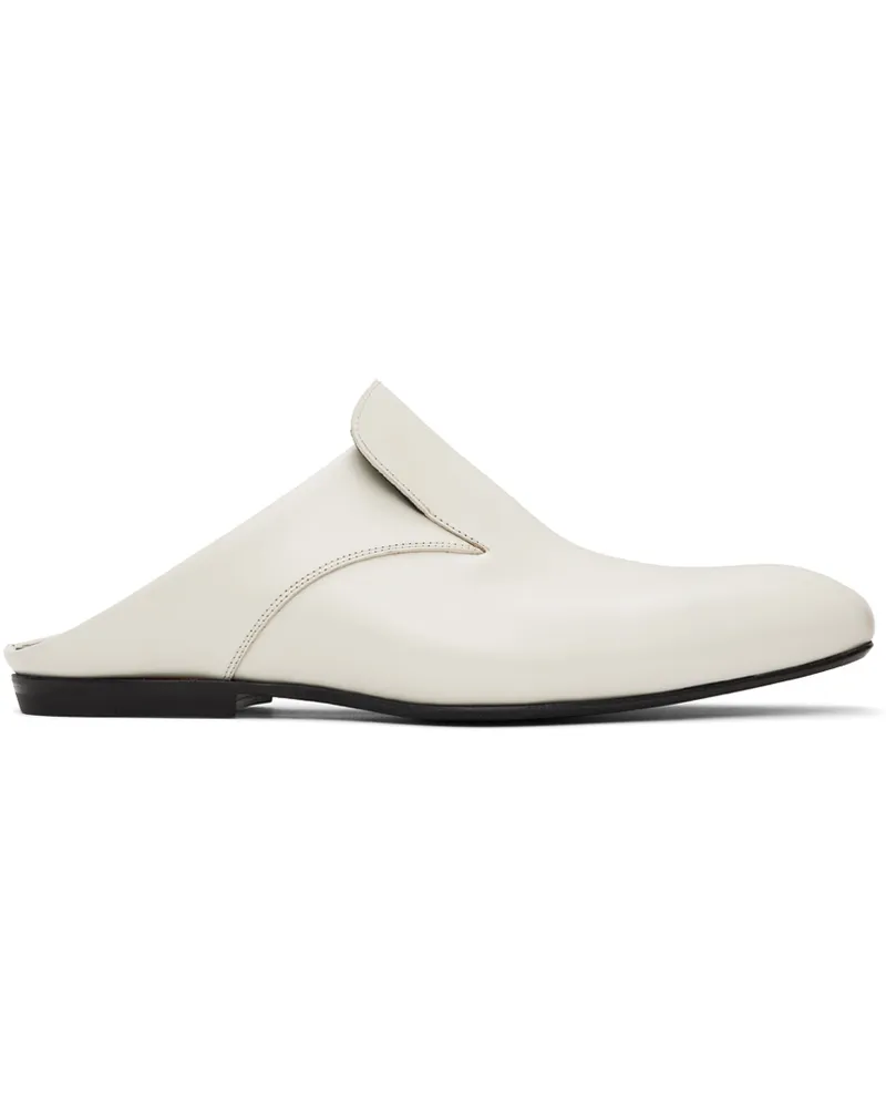 Dries van Noten Gray Leather Slippers 800