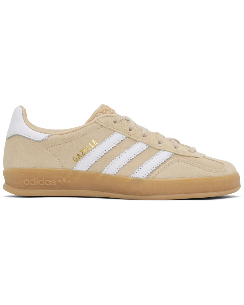 adidas Beige Gazelle Indoor Sneakers Magic