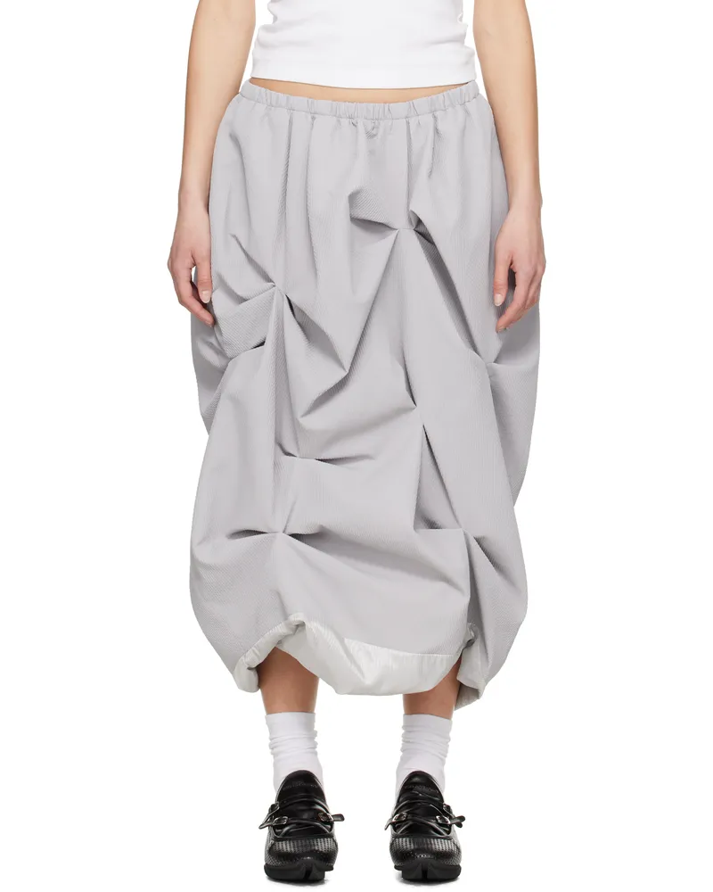 Adererror Gray Product. 73 Midi Skirt Grey
