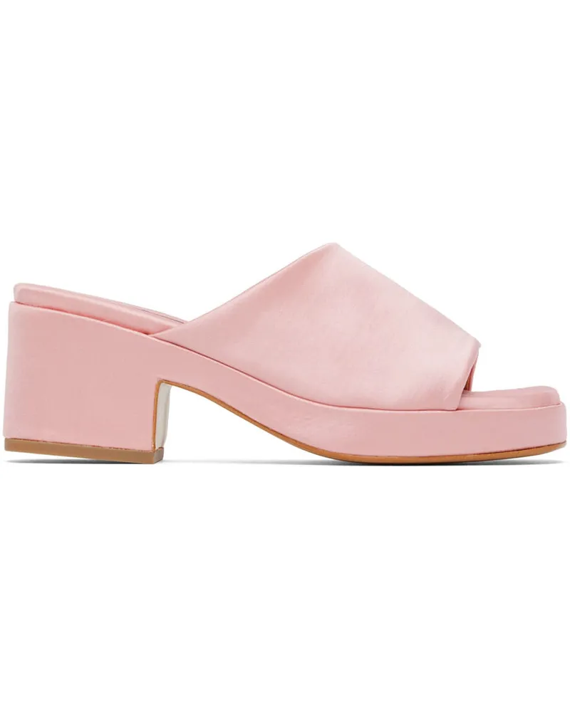 Stine Goya Pink Borage Heeled Sandals 1404