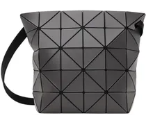 Gray Blocky Small Shoulder Bag