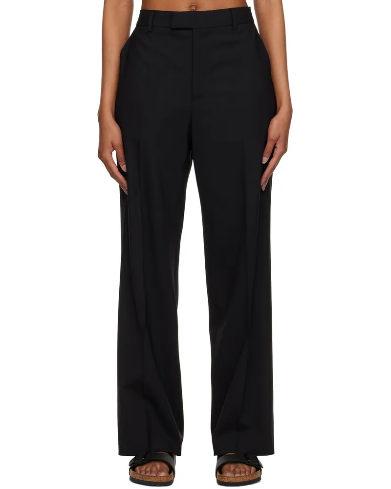 6397 Black Oversized Trousers Black
