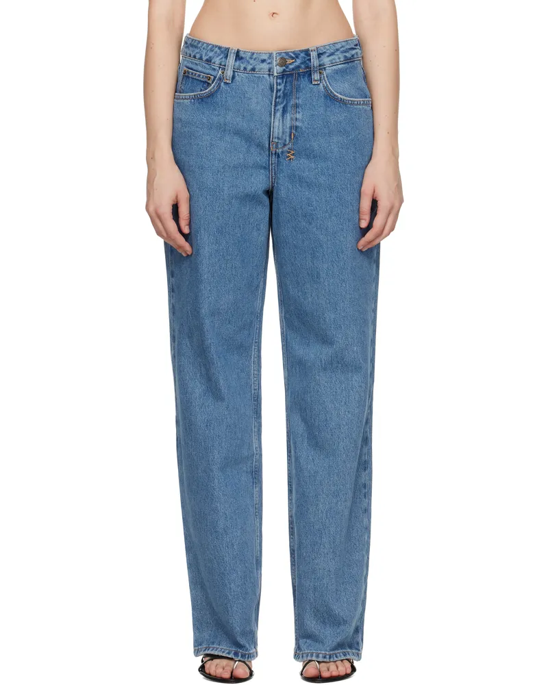 ksubi Blue Low Rider Jeans Denim