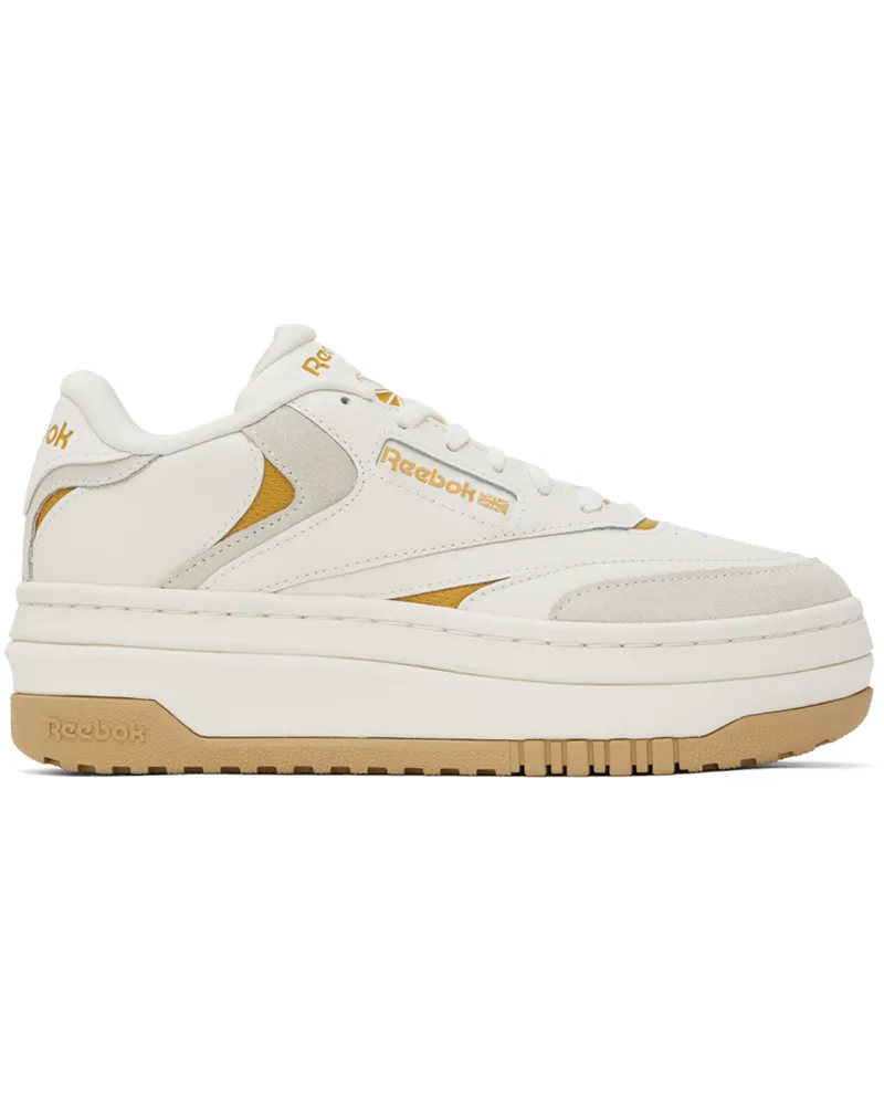 Reebok White Club C Extra Sneakers Chalk