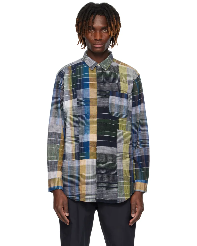 Engineered Garments Multicolor Short Collar Shirt Es069