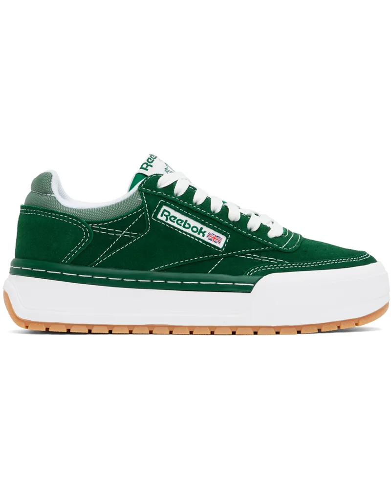 Reebok Green Club C Megacourt Sneakers Collegiategreen