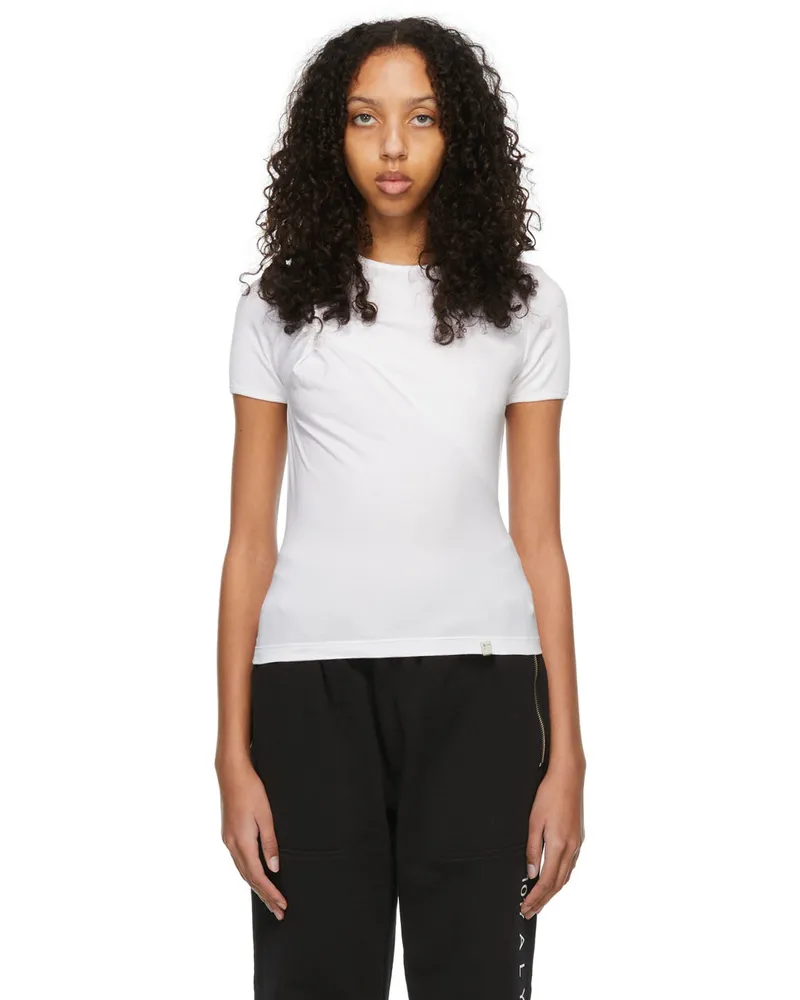 1017 ALYX 9SM White Cotton T-Shirt Wth0001