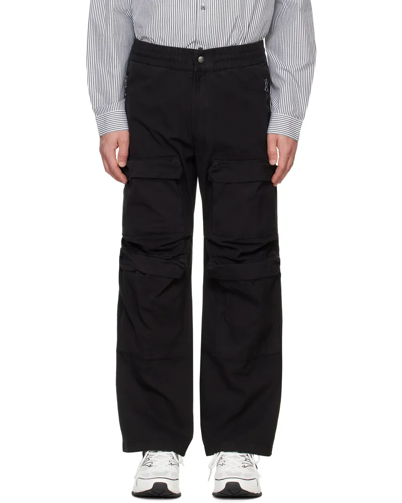 Diesel Black P-Danzel Cargo Pants 9xx