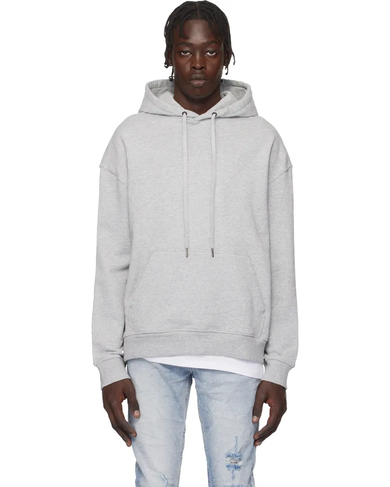 ksubi Gray 4 X 4 Biggie Hoodie Light