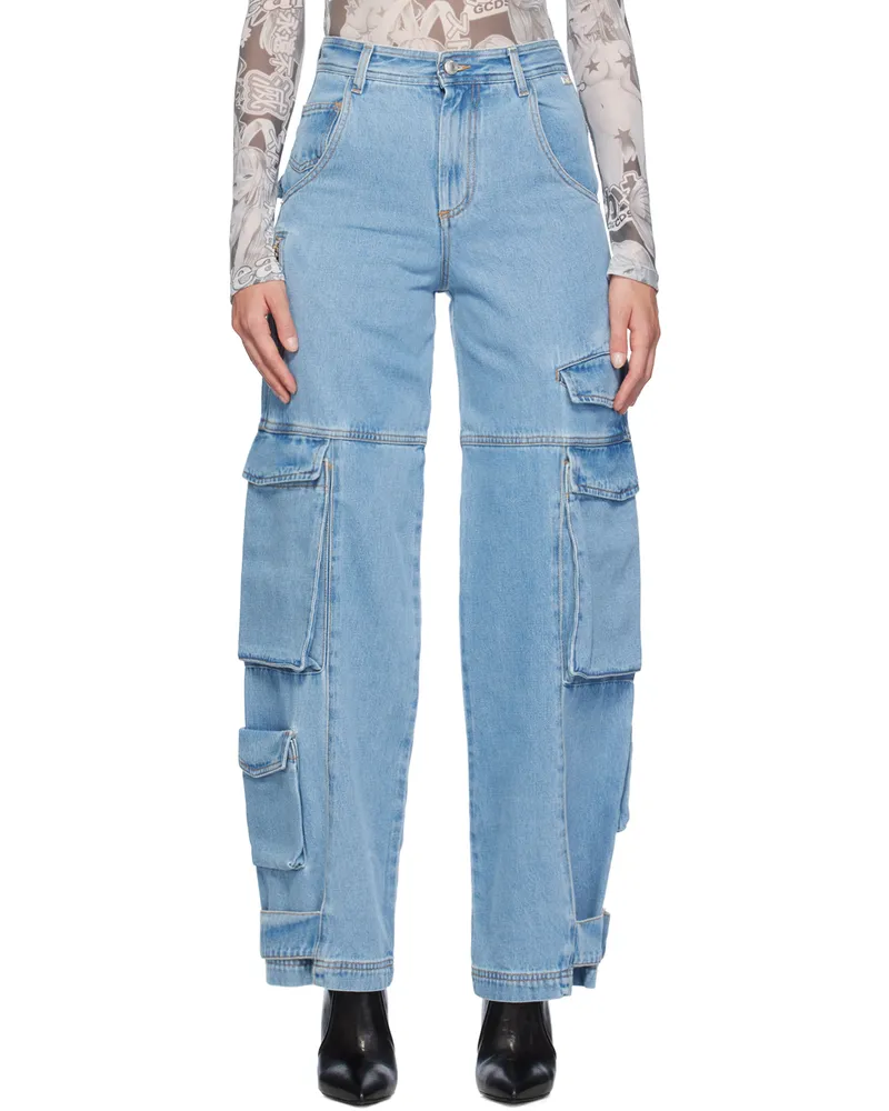 GCDS Blue Ultracargo Jeans 75