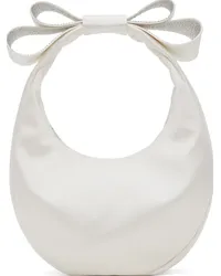 Mach & Mach White Small 'Le Cadeau' Bag White