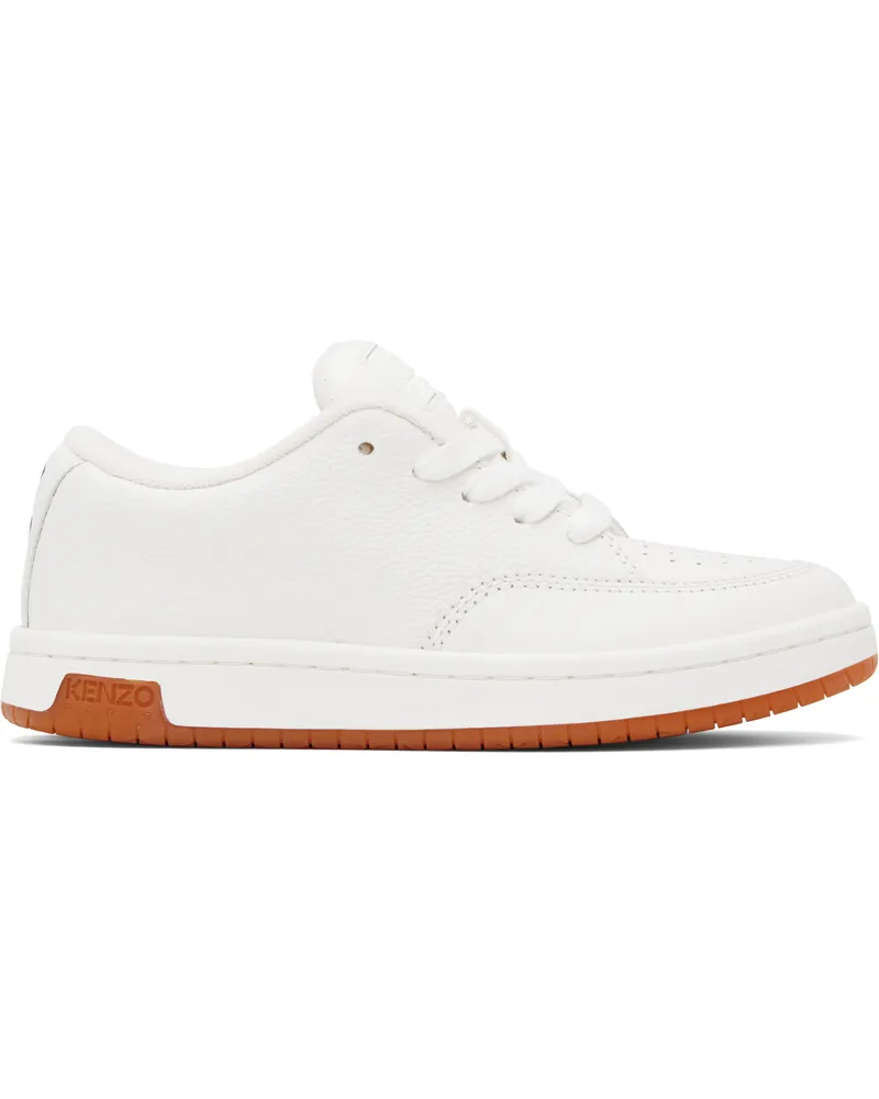 Kenzo White Kenzo Paris KENZO-Dome Sneakers 02