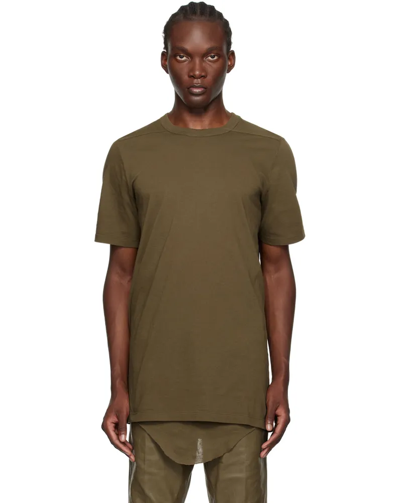 Rick Owens Khaki Porterville Level T-Shirt 35