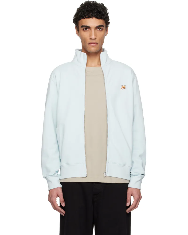 Kitsuné Blue Fox Head Patch Fullzip Regular Sweatshirt 0072