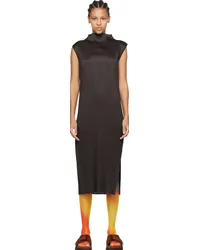 Issey Miyake Black Monthly Colors April Maxi Dress Black