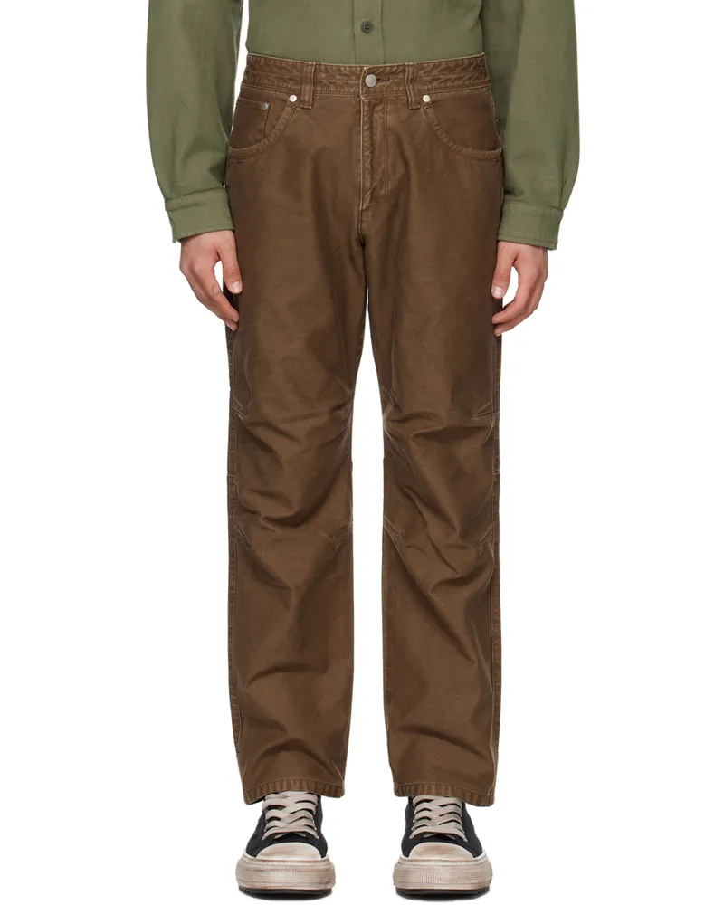 John Elliott + Co Brown Emilio Trousers Brown