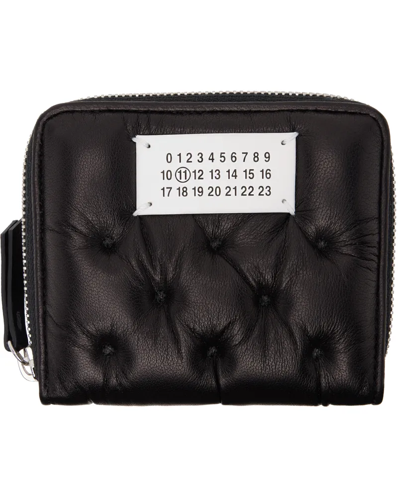Maison Margiela Black Quilted Wallet T8013