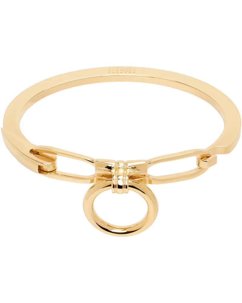 Maison Margiela Gold Object Trouve Bracelet 950
