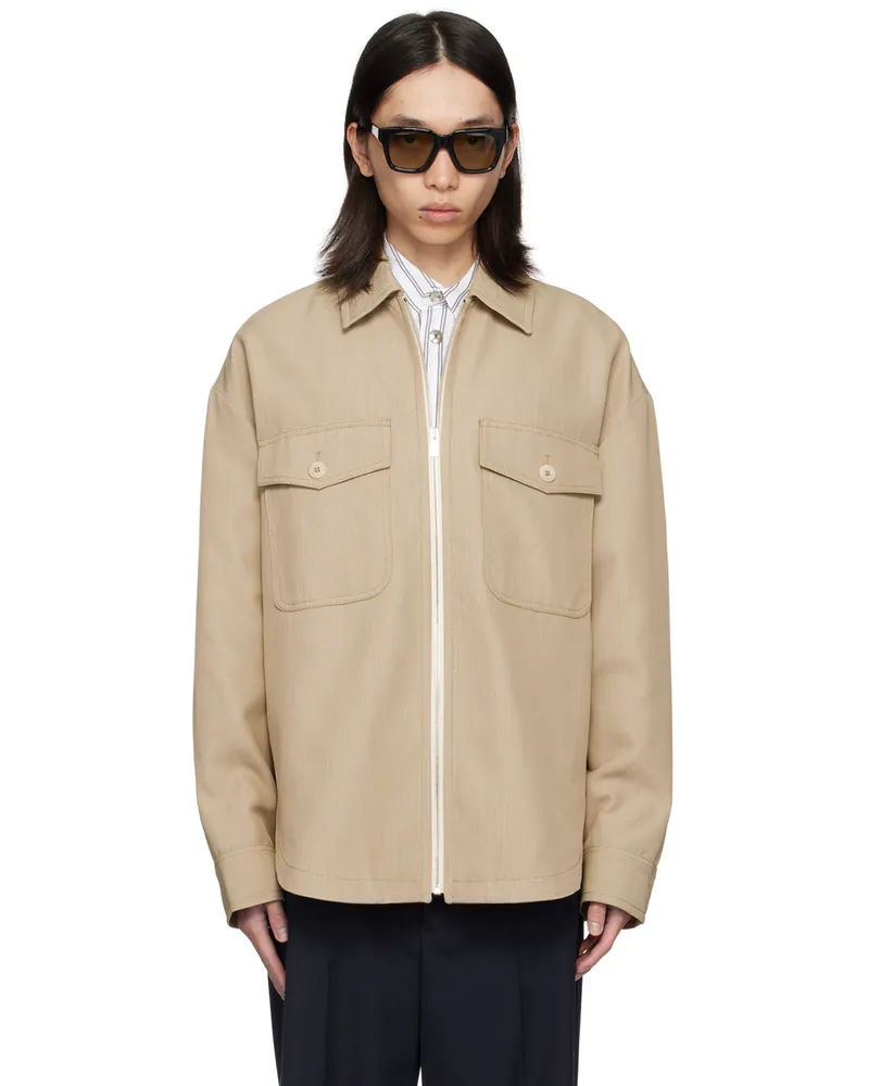 Jacquemus Beige La Casa 'Le blouson Montaigne' Jacket Beige