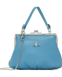 Vivienne Westwood Blue Granny Frame Bag Kblue