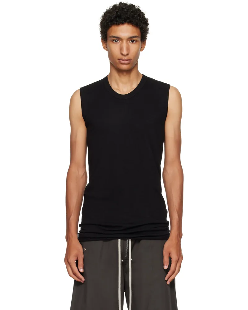 Rick Owens Black Concordians Basic Tank Top 09