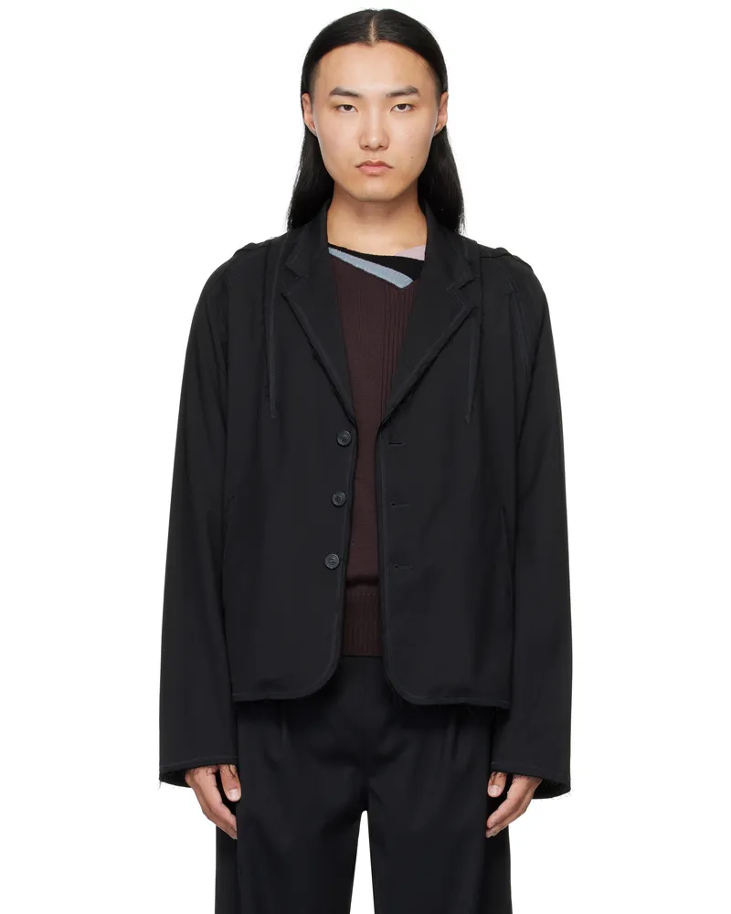 KIKO KOSTADINOV Black Vig K-Dart Blazer Crow