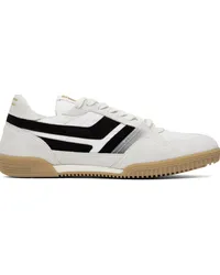 Tom Ford White & Black Suede Jackson Sneakers White