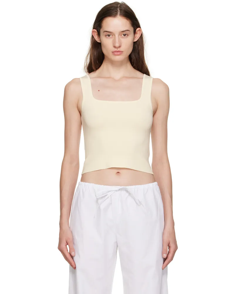 Matteau Off-White Classic 90s Tank Top Ecru