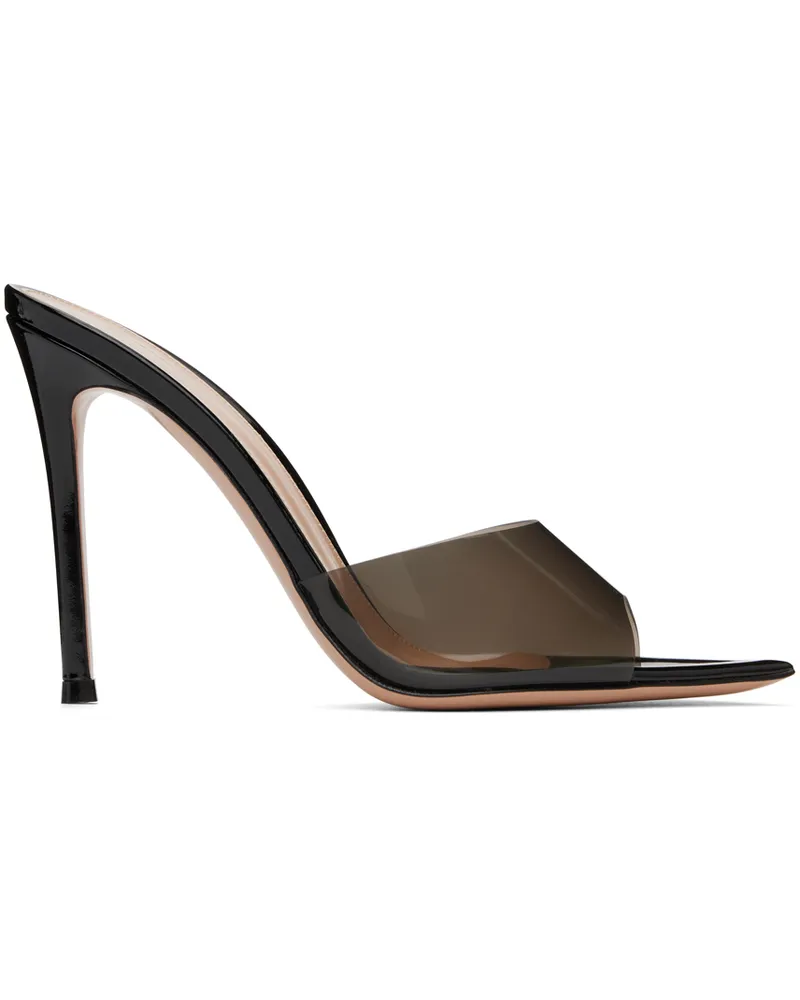 Gianvito Rossi Black Elle Heeled Sandals Fune