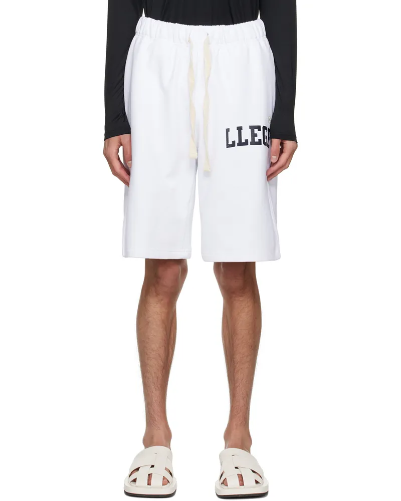 RECTO SSENSE Exclusive Off-White Training Shorts Ow
