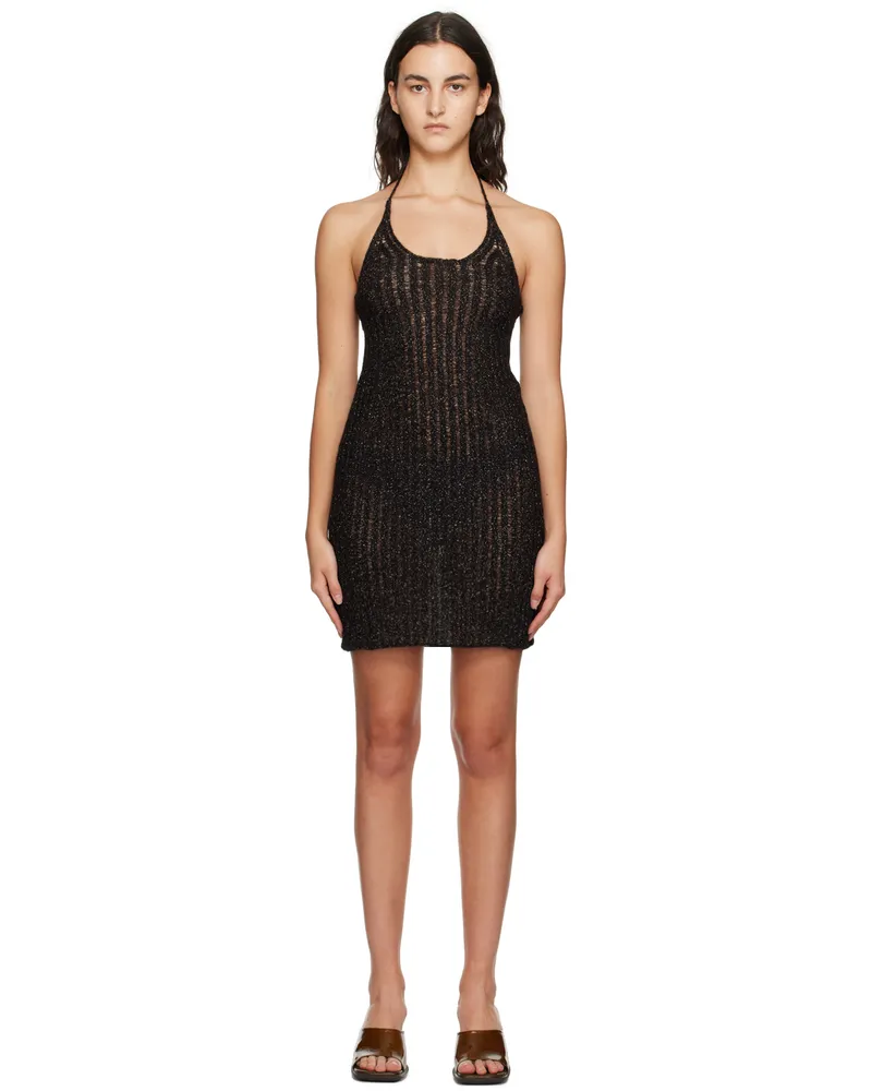 Miista Black Joia Minidress Black