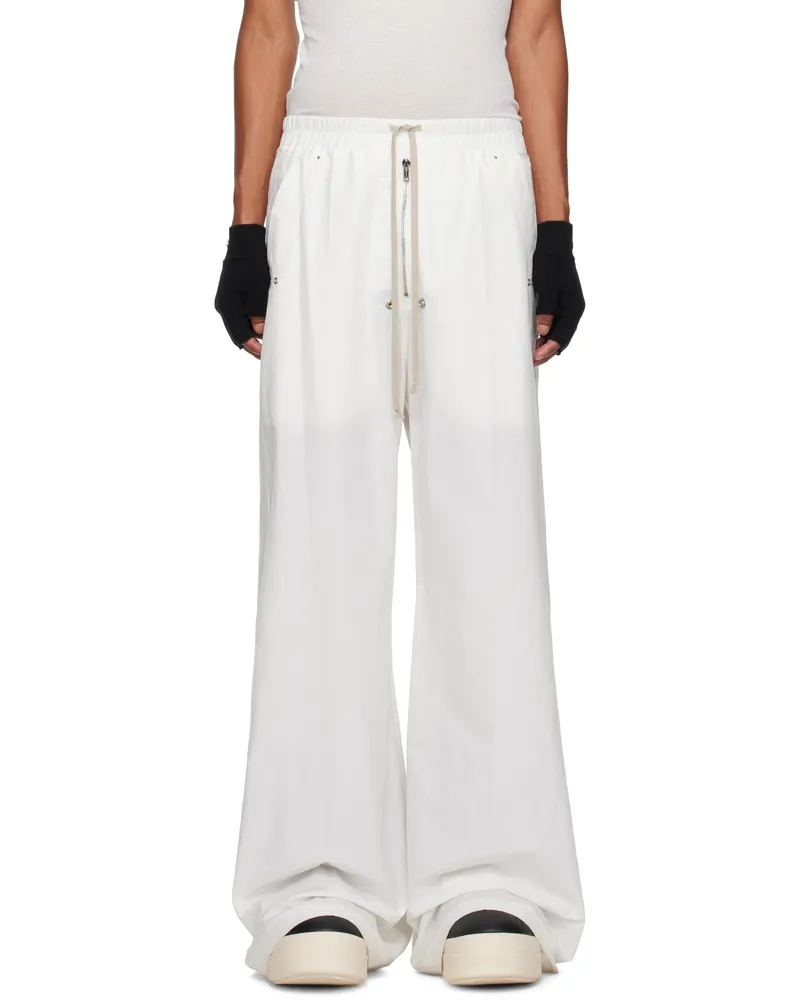 Rick Owens Moncler + Rick Owens Off-White Belas Trousers 1