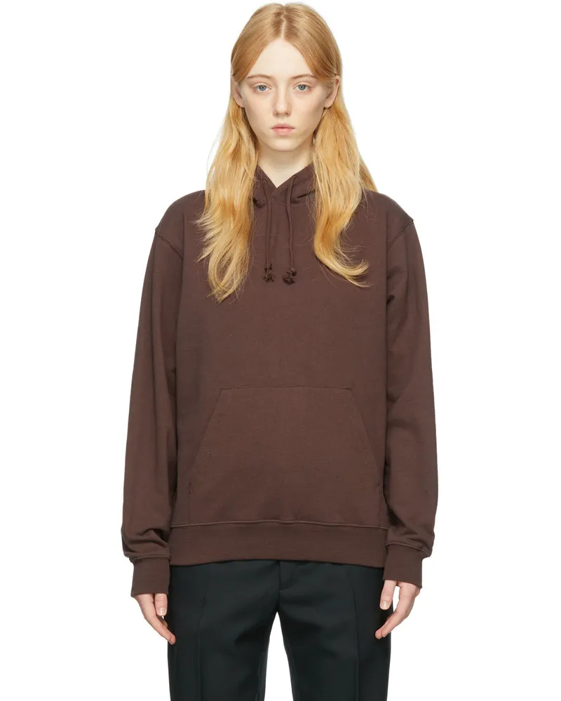 Stockholm (Surfboard) Club Brown French Terry Hoodie Chocolate