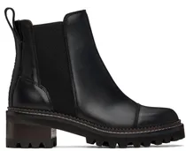 Black Mallory Chelsea Boots