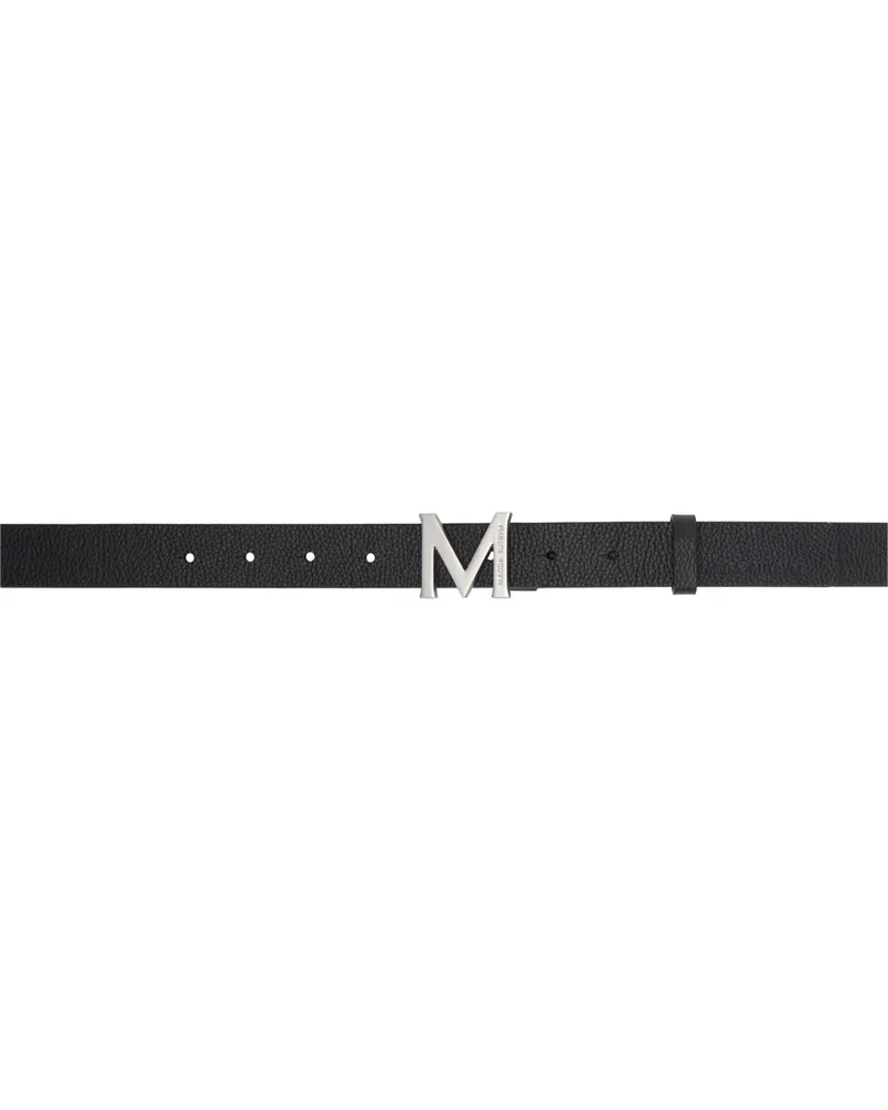 Magda Butrym Black M Logo Belt Black