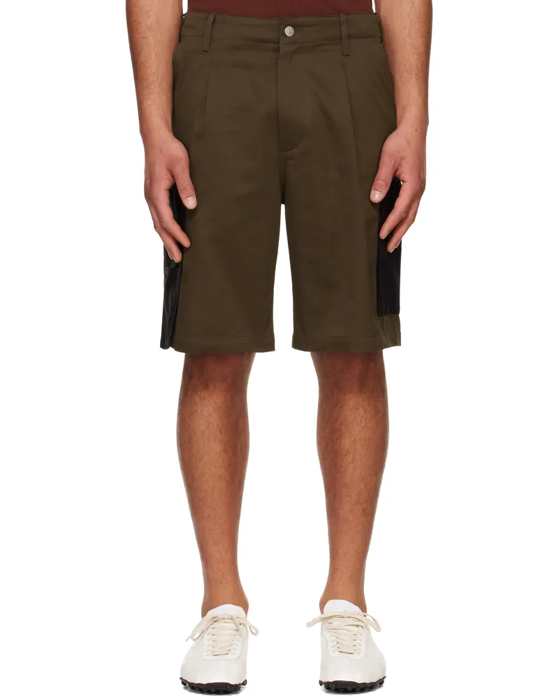 Olly Shinder Brown Gardiner Shorts 30337168