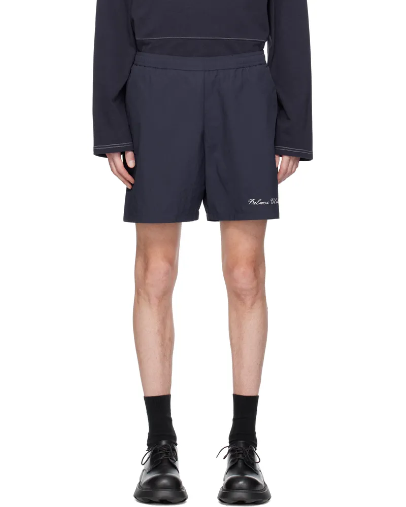 Palmes Navy Global Tennis Shorts Dark