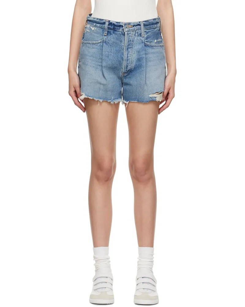 Citizens of humanity Blue Franca Shorts Baeza