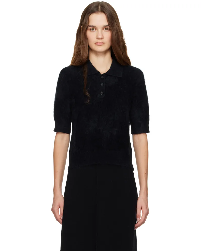 Lisa Yang Black Carolyn Polo Bl