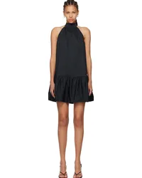 STAUD Black Marlowe Minidress Black