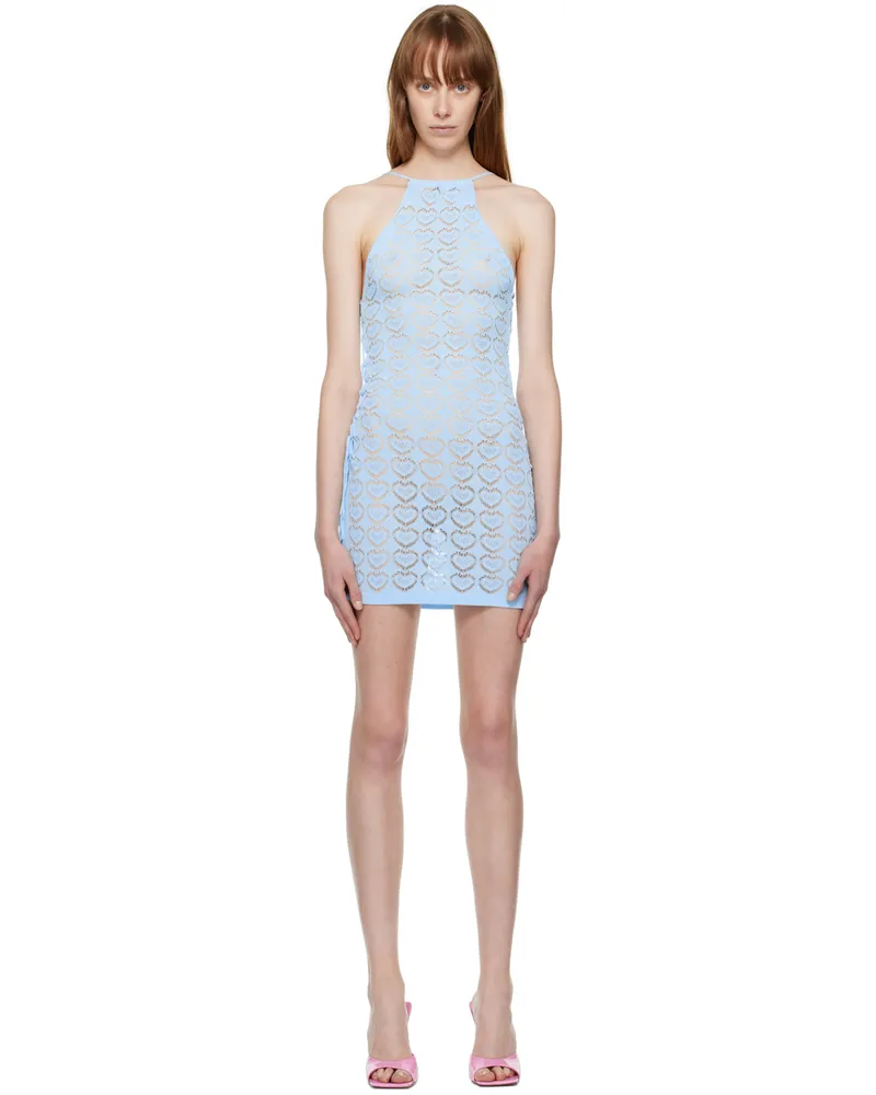 Marco Rambaldi SSENSE Exclusive Blue Minidress Azure