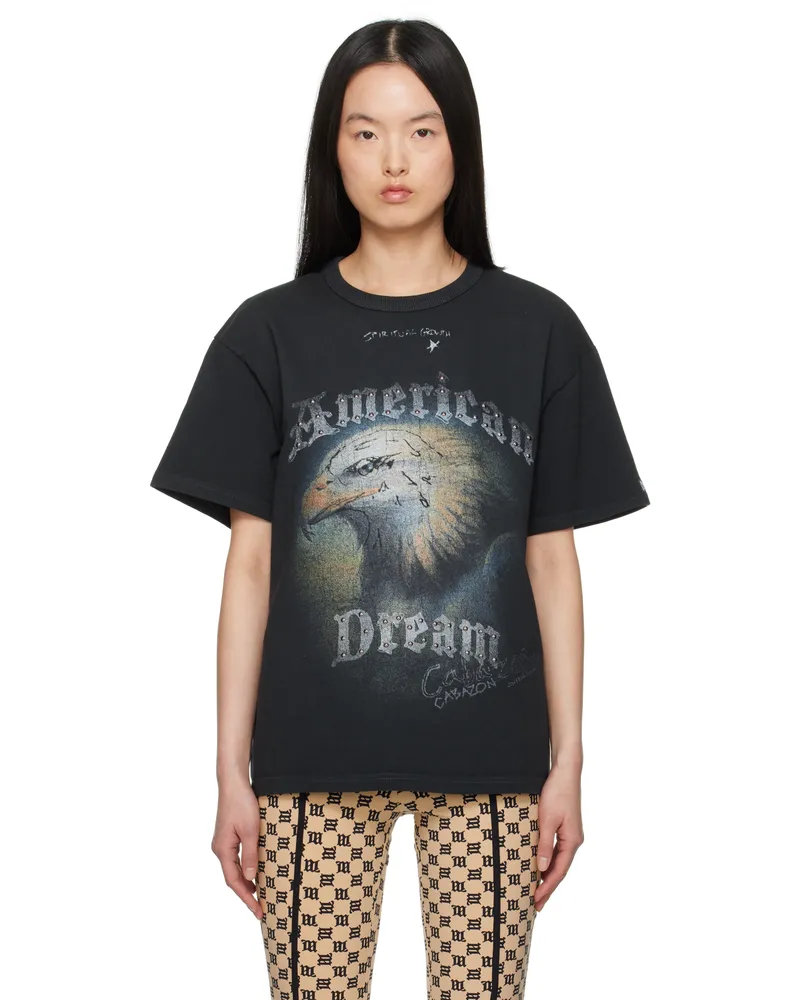 MISBHV Black 'American Dream' T-Shirt Washed