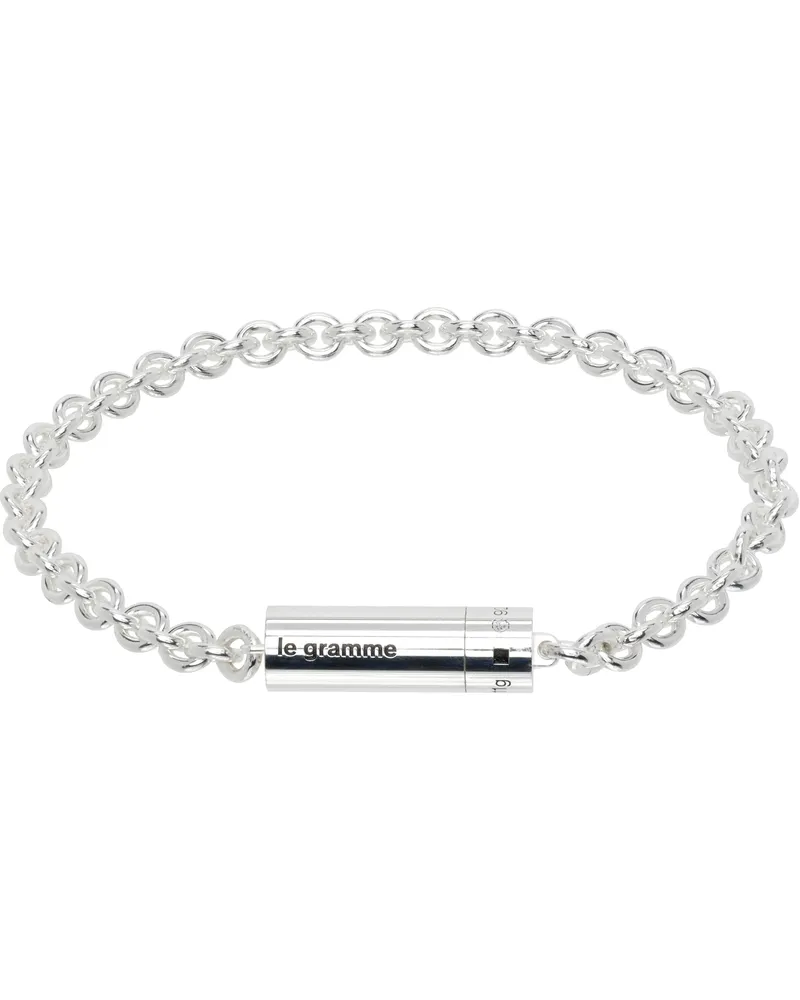 Le Gramme Le On Chain Le 11g' Cable Bracelet Silver