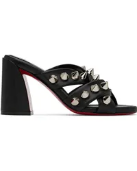 Christian Louboutin Black Spika Club Heeled Sandals Bblack