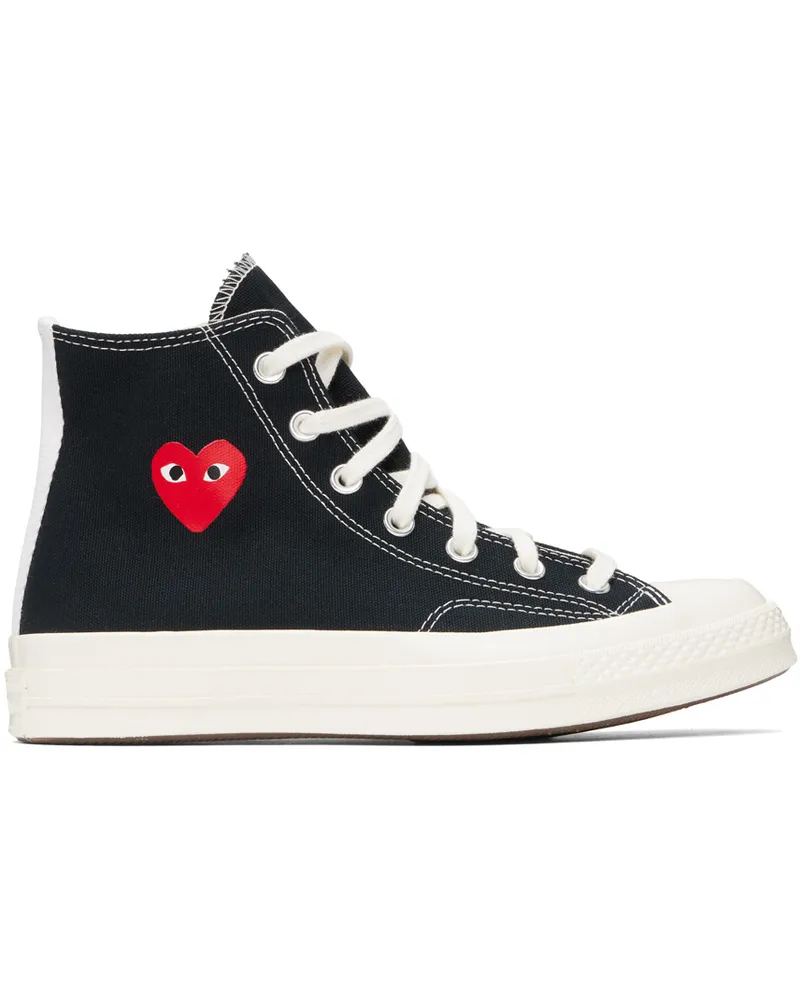 Comme des Garçons Black Converse Edition Chuck 70 Small Heart Sneakers Black