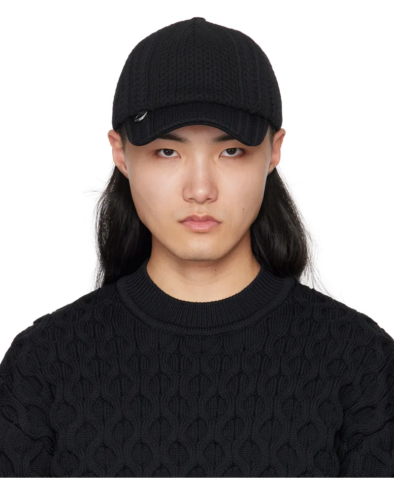 Jacquemus Black Les Sculptures 'La casquette Belo' Cap 990