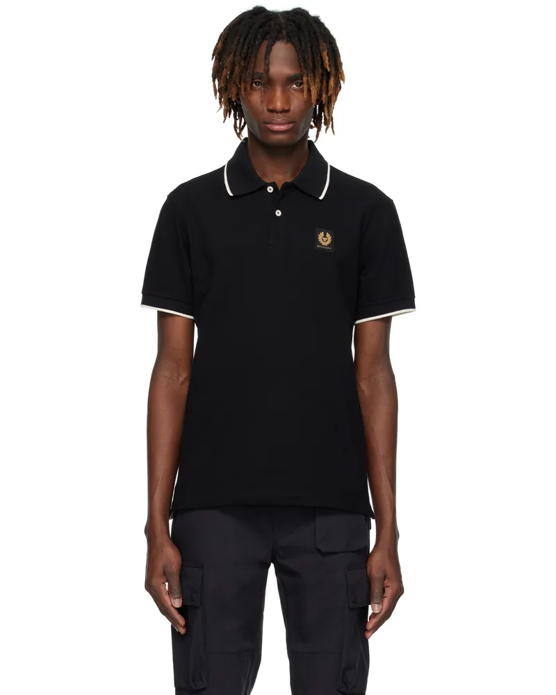 Belstaff Black Tipped Polo Black