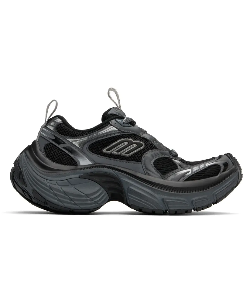 Balenciaga Black & Gray 6XL Sneakers 1012